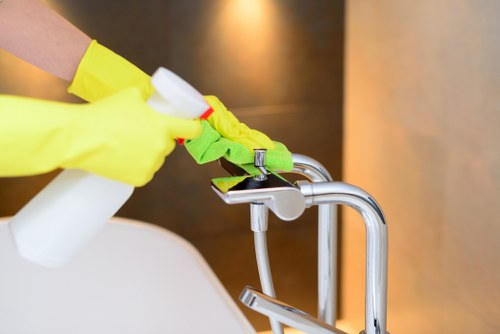 Professional carpet maintenance in a Coulsdon business space