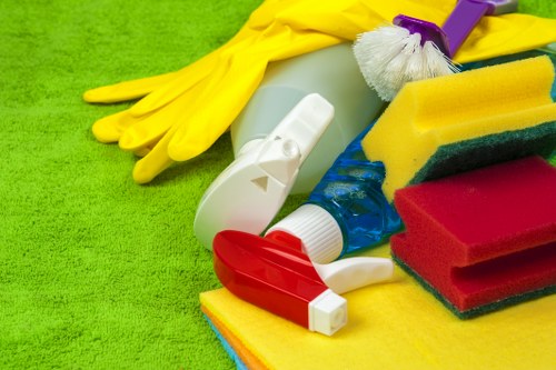 Reviewing a carpet cleaning issue and service records